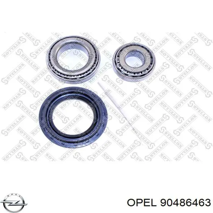Підшипник маточини передньої/задньої Opel 90486463 ціна, від 8.87 USD