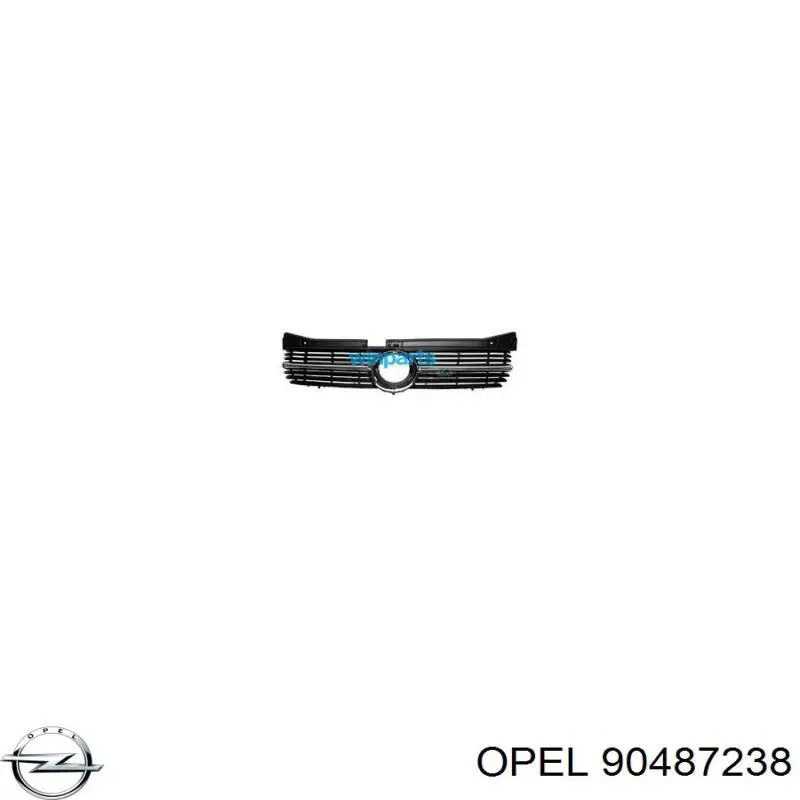 Облицювання радіатора Opel 90487238 ціна, від 89.74 USD