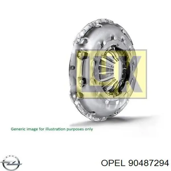 Нажимной диск сцепления на Opel Omega B 