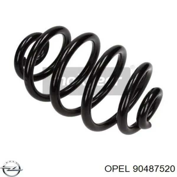 90487520 Opel пружина задня
