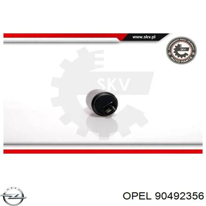 Моторчик омивача переднього скла Opel 90492356 ціна, від 4.17 USD