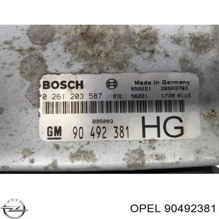  90492381 Opel