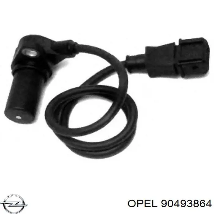 Купити 90493864 Opel Датчик положення (оборотів) коленвалу
