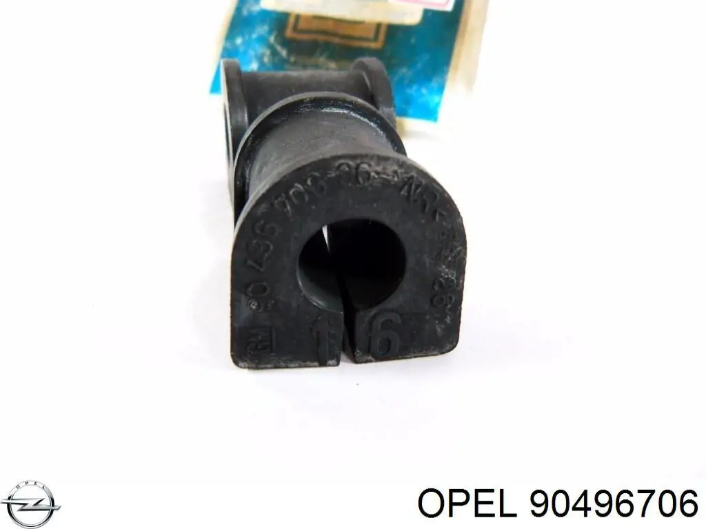 Втулка стабілізатора заднього 90496706 Opel