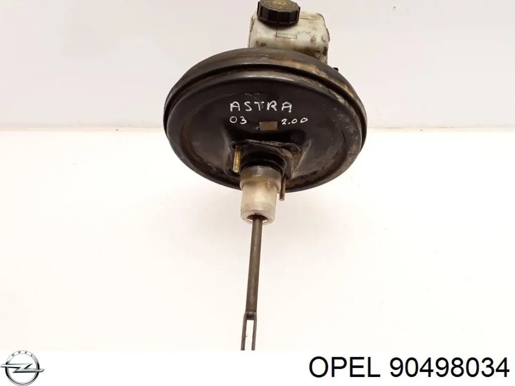 90498034 Opel Підсилювач гальм вакуумний