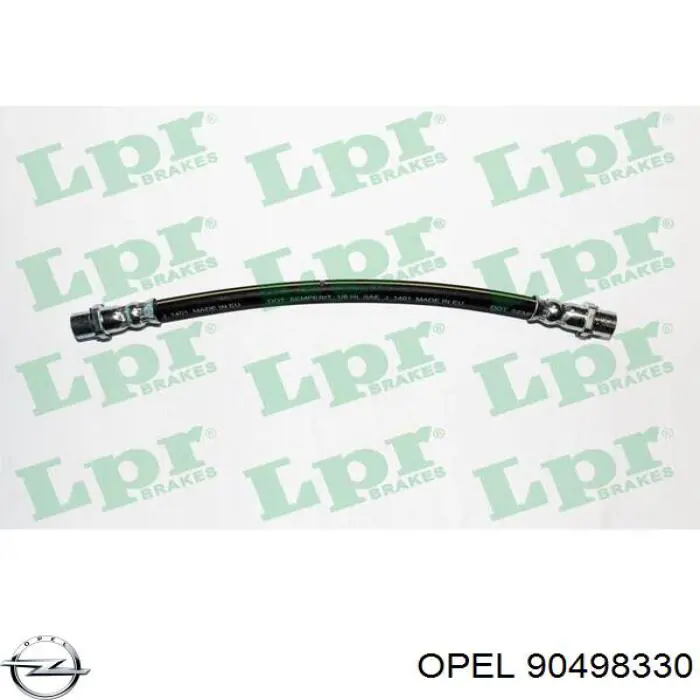 Шланг гальмівний задній Opel 90498330 ціна, від 6.30 USD