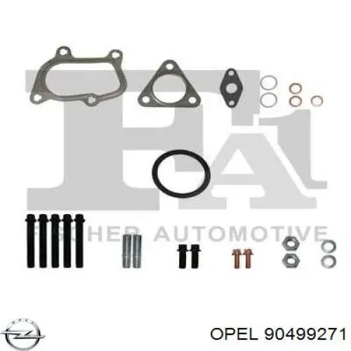 Турбіна Opel Astra F (53, 54, 58, 59) (Опель Астра)