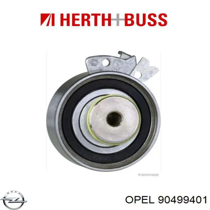 Ролик натяжителя ременя газорозподілу Opel 90499401 ціна, від 14.59 USD