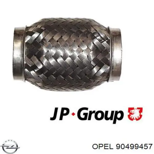 Гофра приймальної труби Opel 90499457 ціна, від 8.41 USD