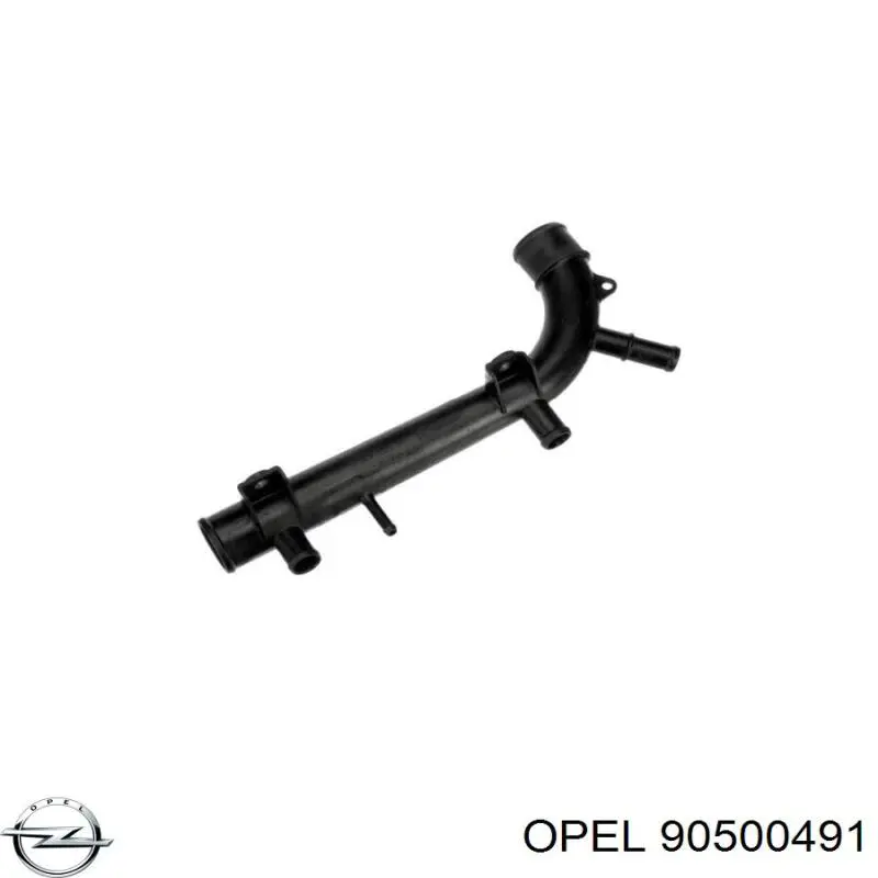 90500491 Opel Водопровідна труба
