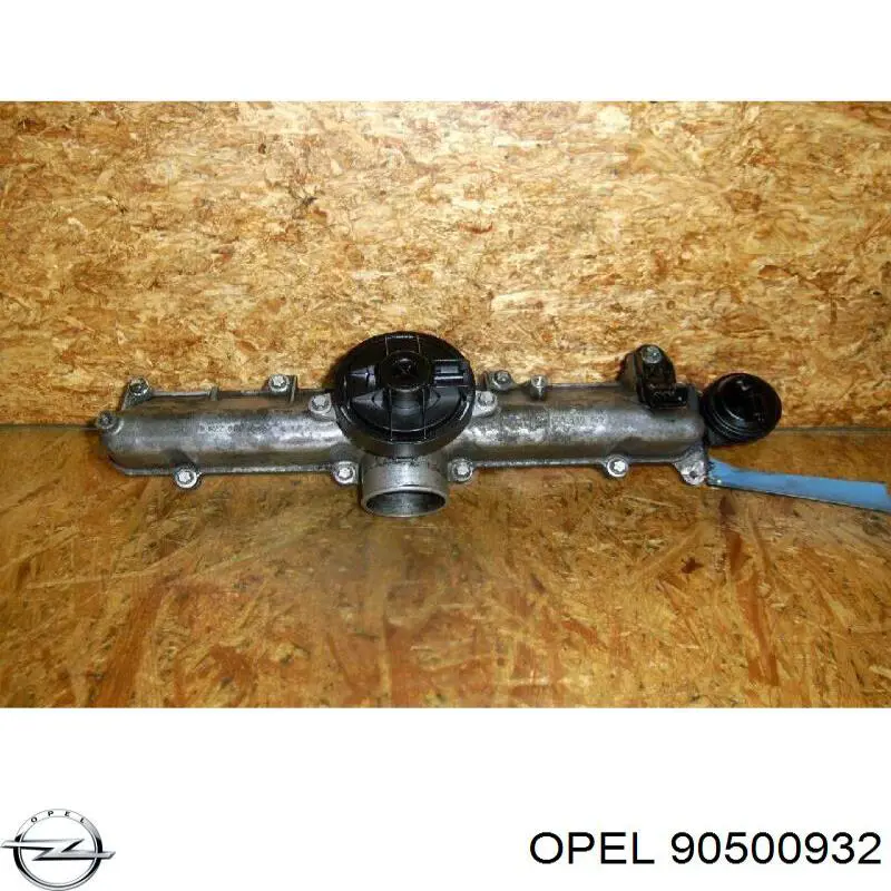 90500932 Opel Повітряна заслонка колектора
