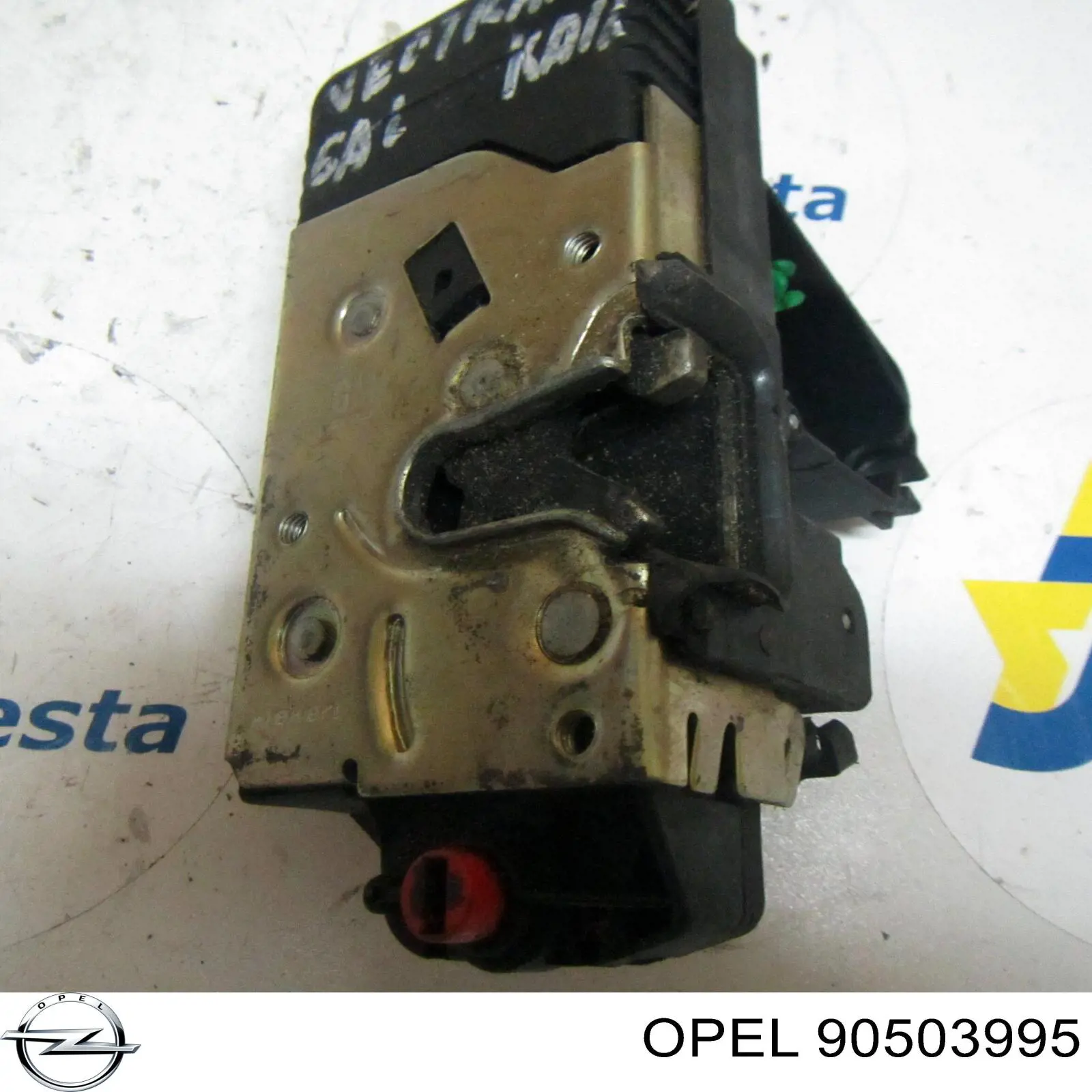 90503995 Opel Замок задніх дверей, лівих
