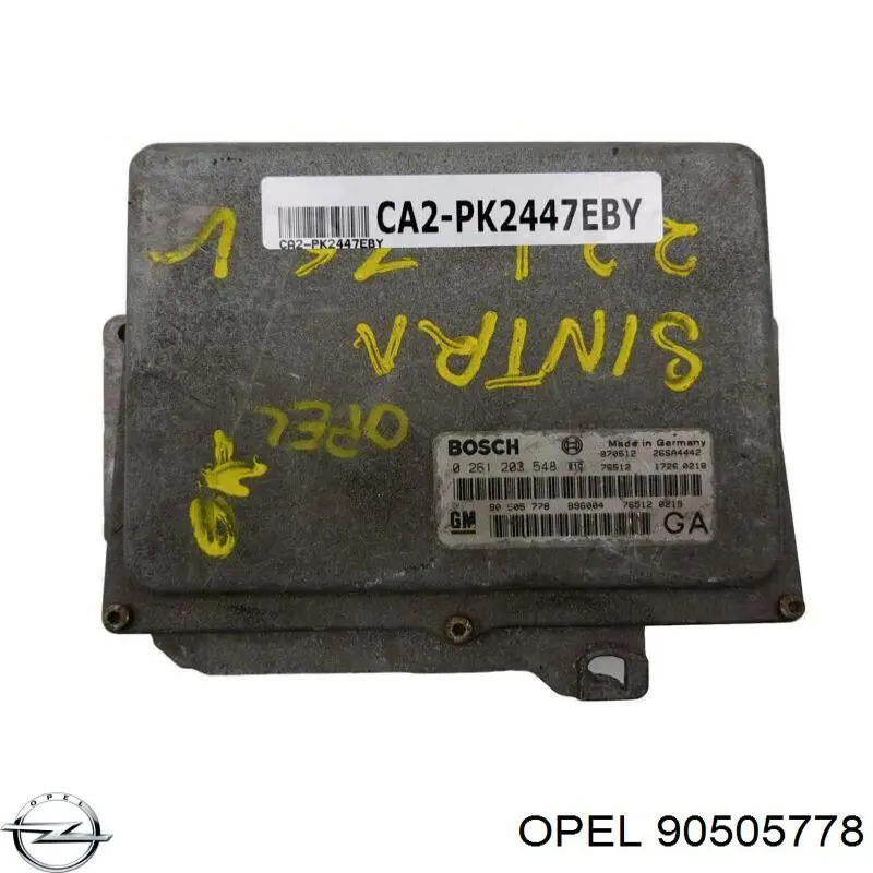 90505778 Opel 