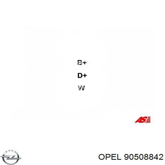 Купити 90508842 Opel Генератор