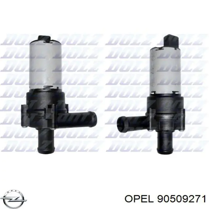 Водяний насос охолодження електричний додатковий Opel 90509271 ціна, від 59.51 USD