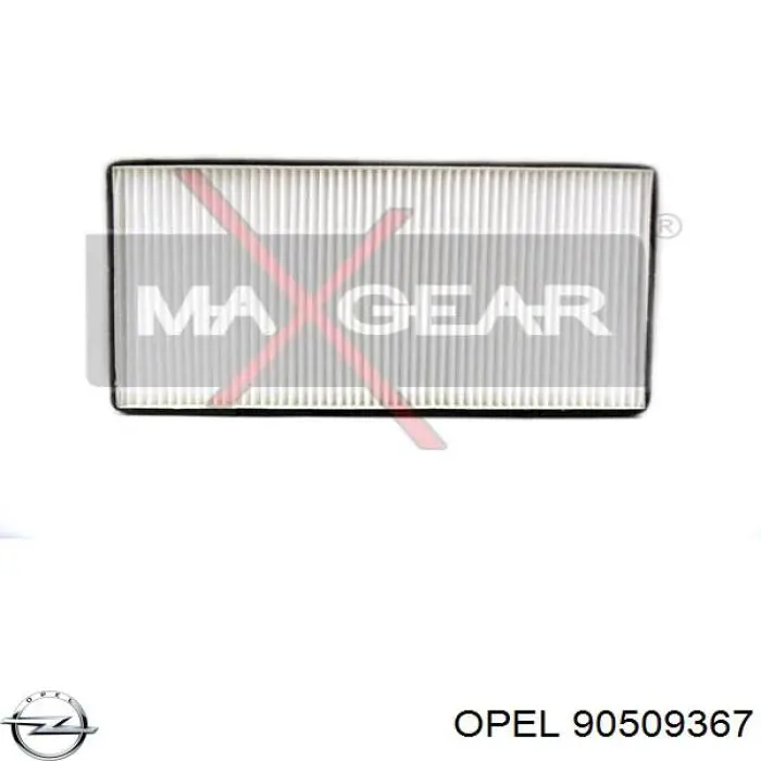 Фільтр повітряний обігрівача Opel 90509367 ціна, від 5.35 USD