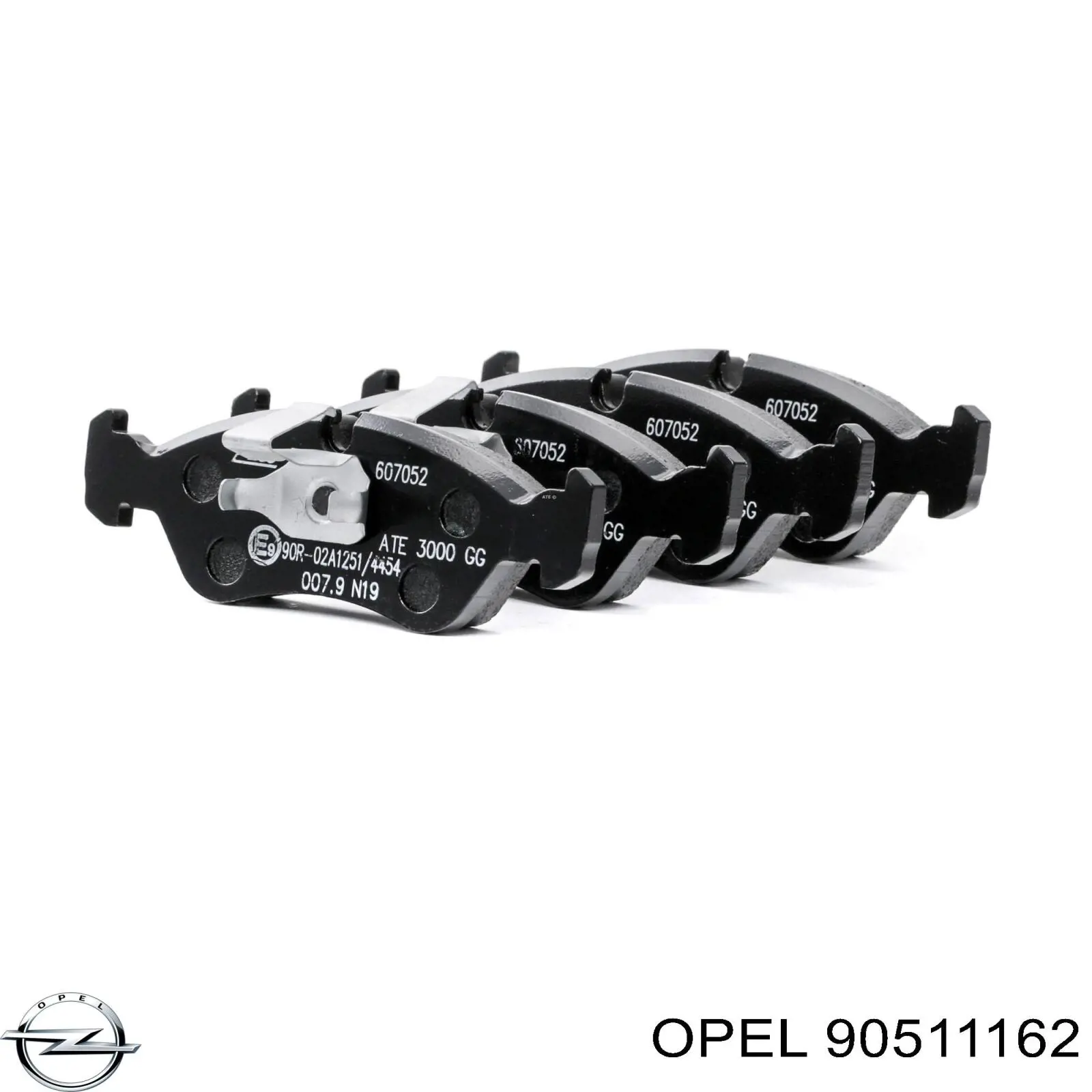 Гальмівні колодки Opel 90511162 ціна, від 17.74 USD