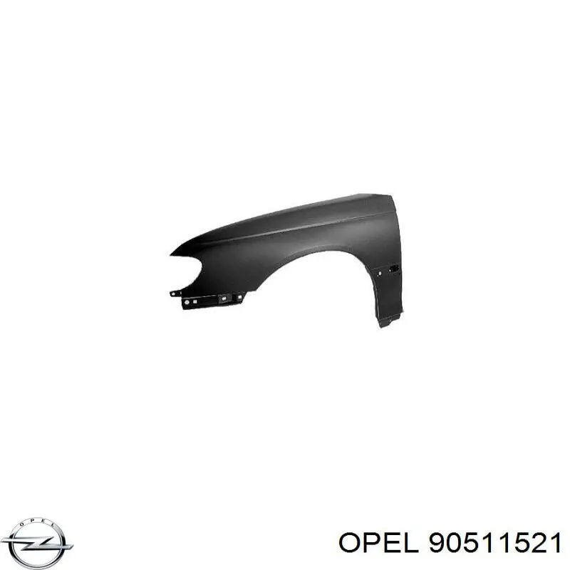 90511521 Opel Крило переднє праве
