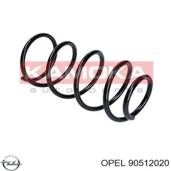 Пружина передня 90512020 Opel