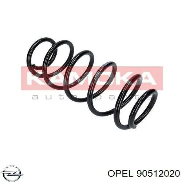 Пружина передньої підвіски Opel 90512020