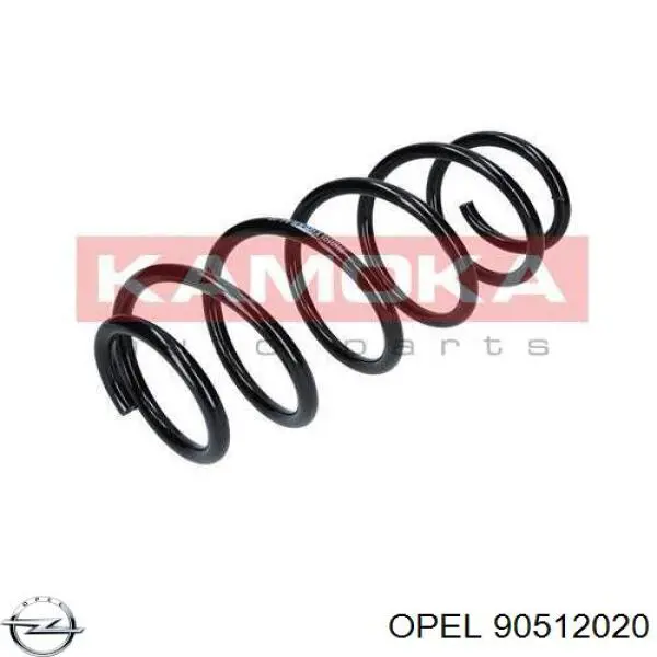 Купити 90512020 Opel Гвинтова пружина підвіска
