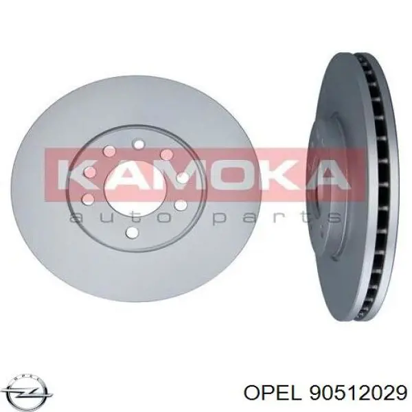 90512029 Opel Гальмо дискове переднє