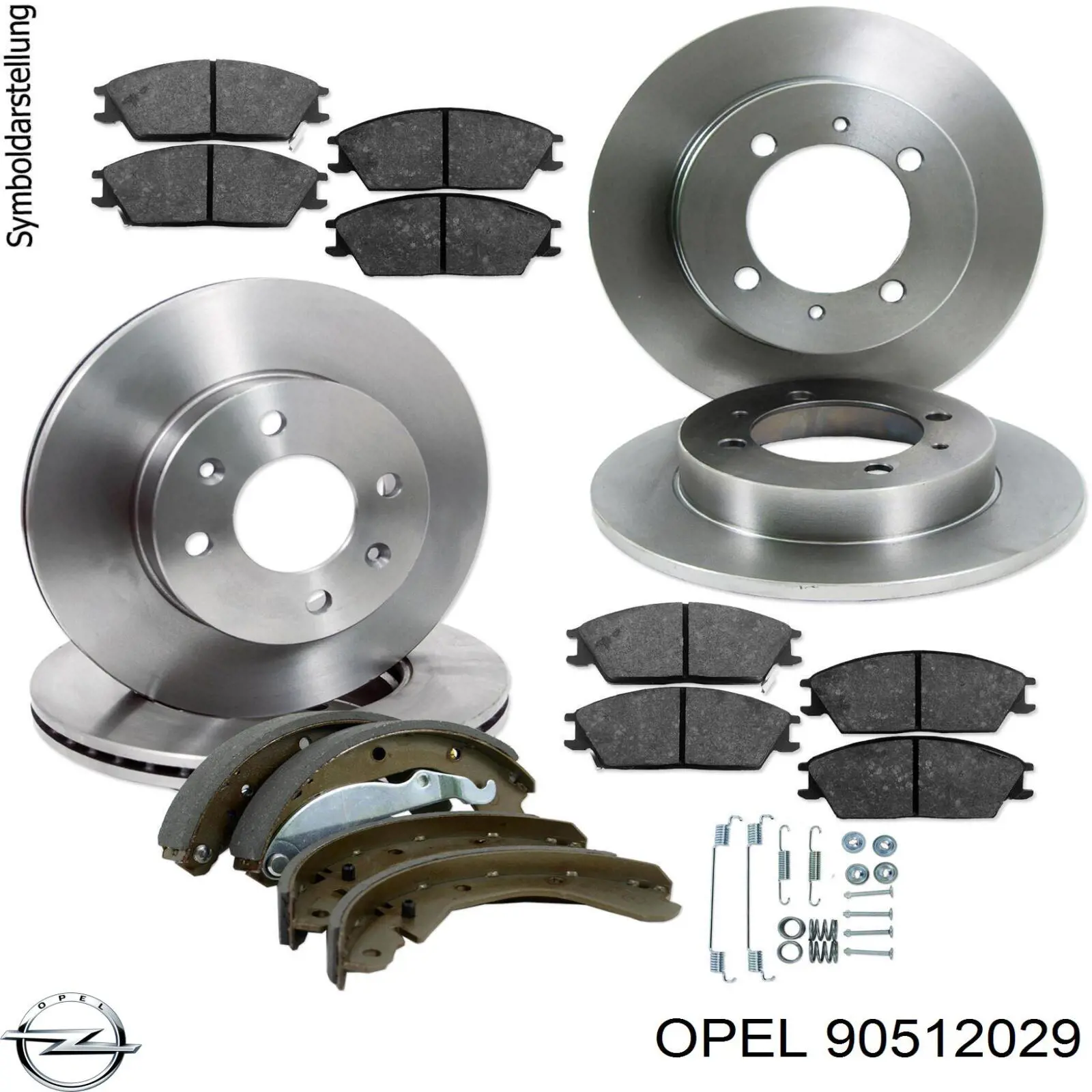 Купити 90512029 Opel Ротор гальмівний