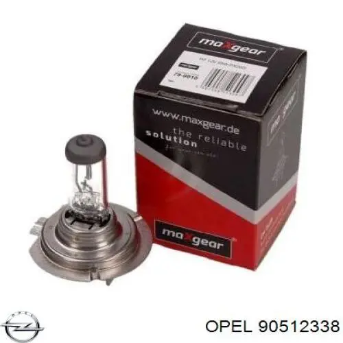 Лампочка галогенна 90512338 Opel