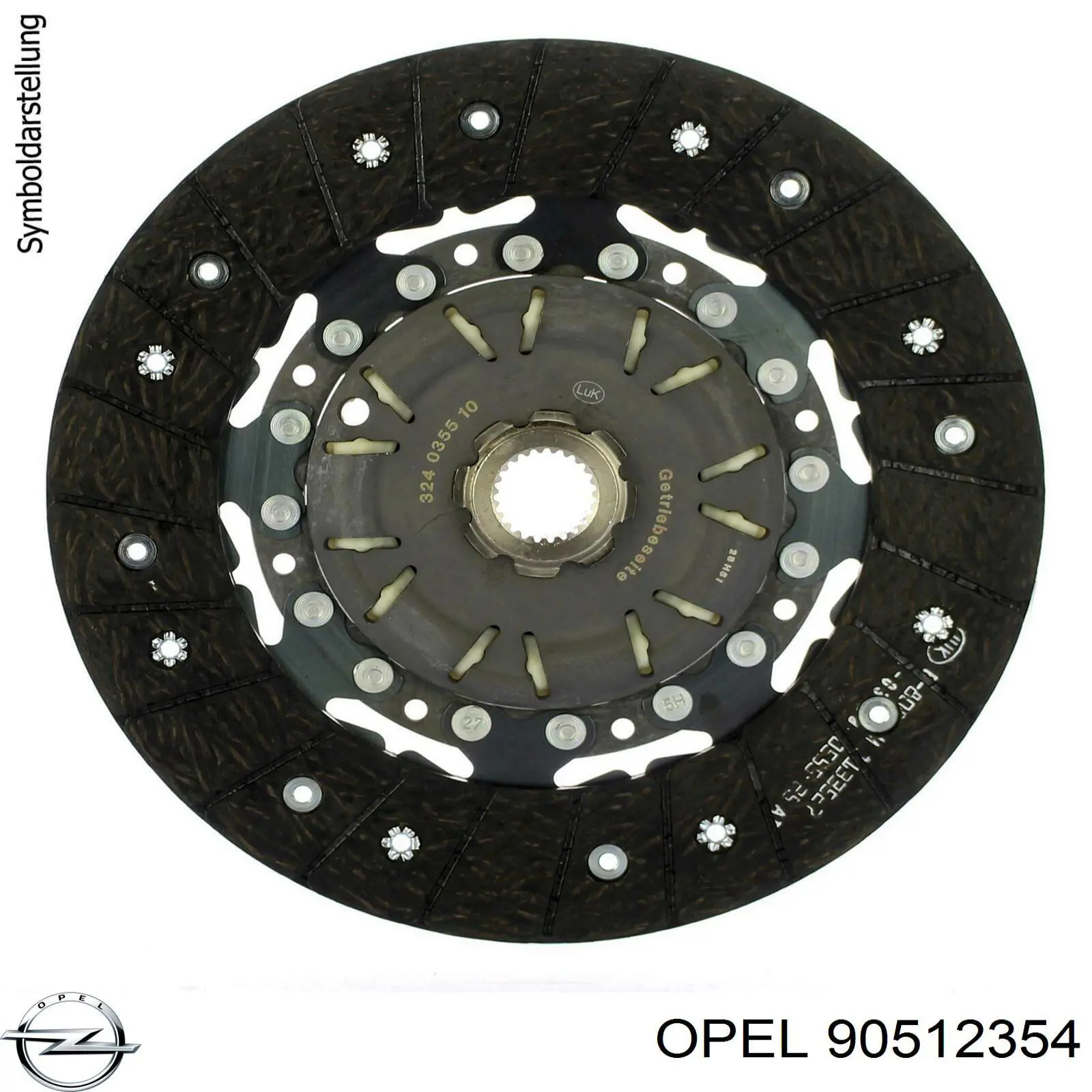Пелюстковий кошик зчеплення Opel 90512354 ціна, від 39.23 USD