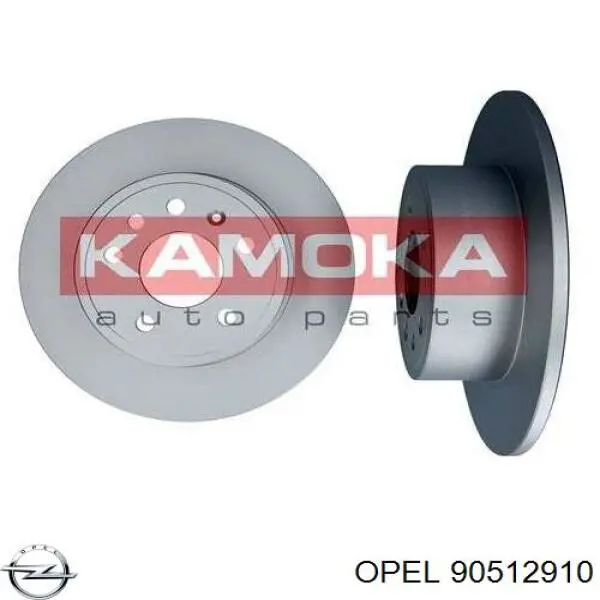 Купити 90512910 Opel Диск заднього гальма