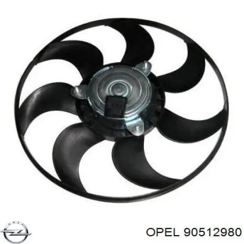Вентилятор радіатора Opel 90512980 ціна, від 35.95 USD