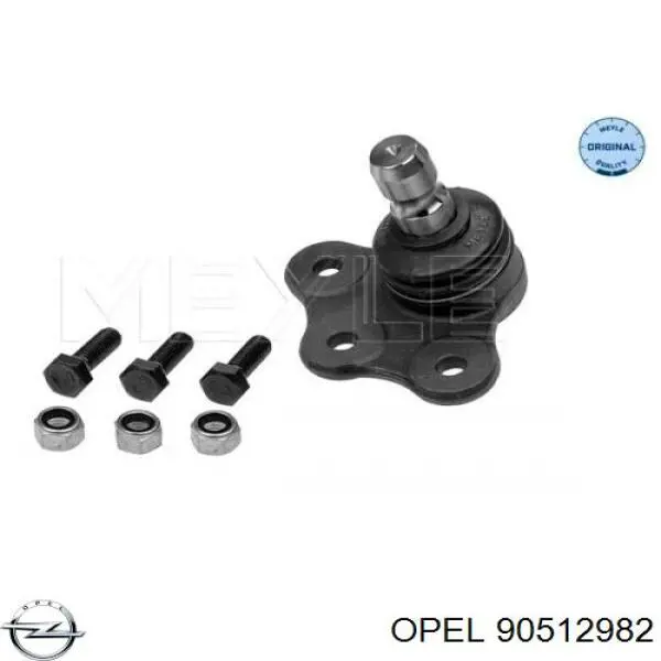 Кульова опора, нижня Opel 90512982 ціна, від 10.78 USD