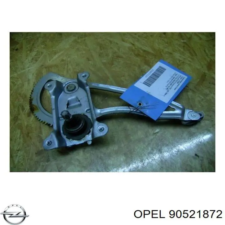 90521872 Opel Склопідйомник задніх правих дверей