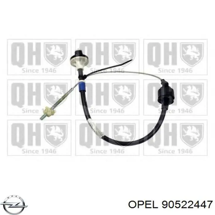 Трос зчеплення Opel 90522447 ціна, від 6.19 USD