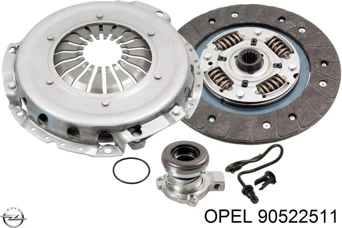 Пелюстковий кошик зчеплення Opel 90522511 ціна, від 25.31 USD