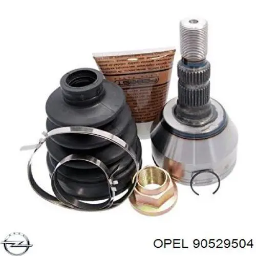 Купити 90529504 Opel Шланг/патрубок радіатора охолодження, нижній