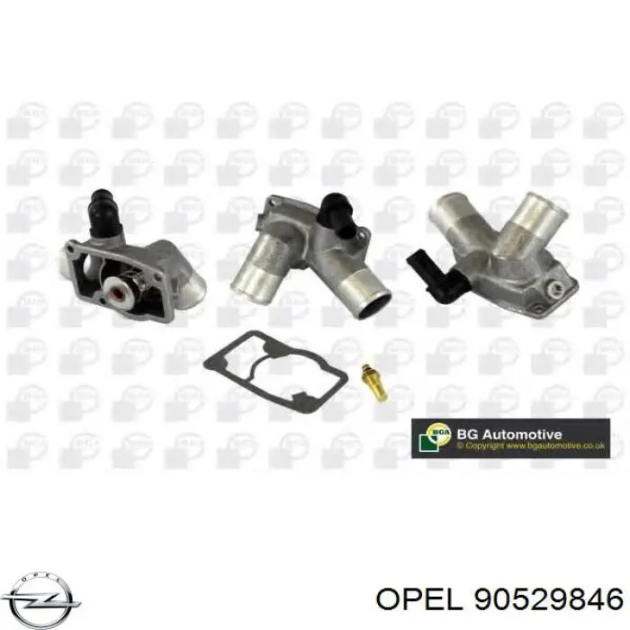 Купити 90529846 Opel Термостат в корпусі