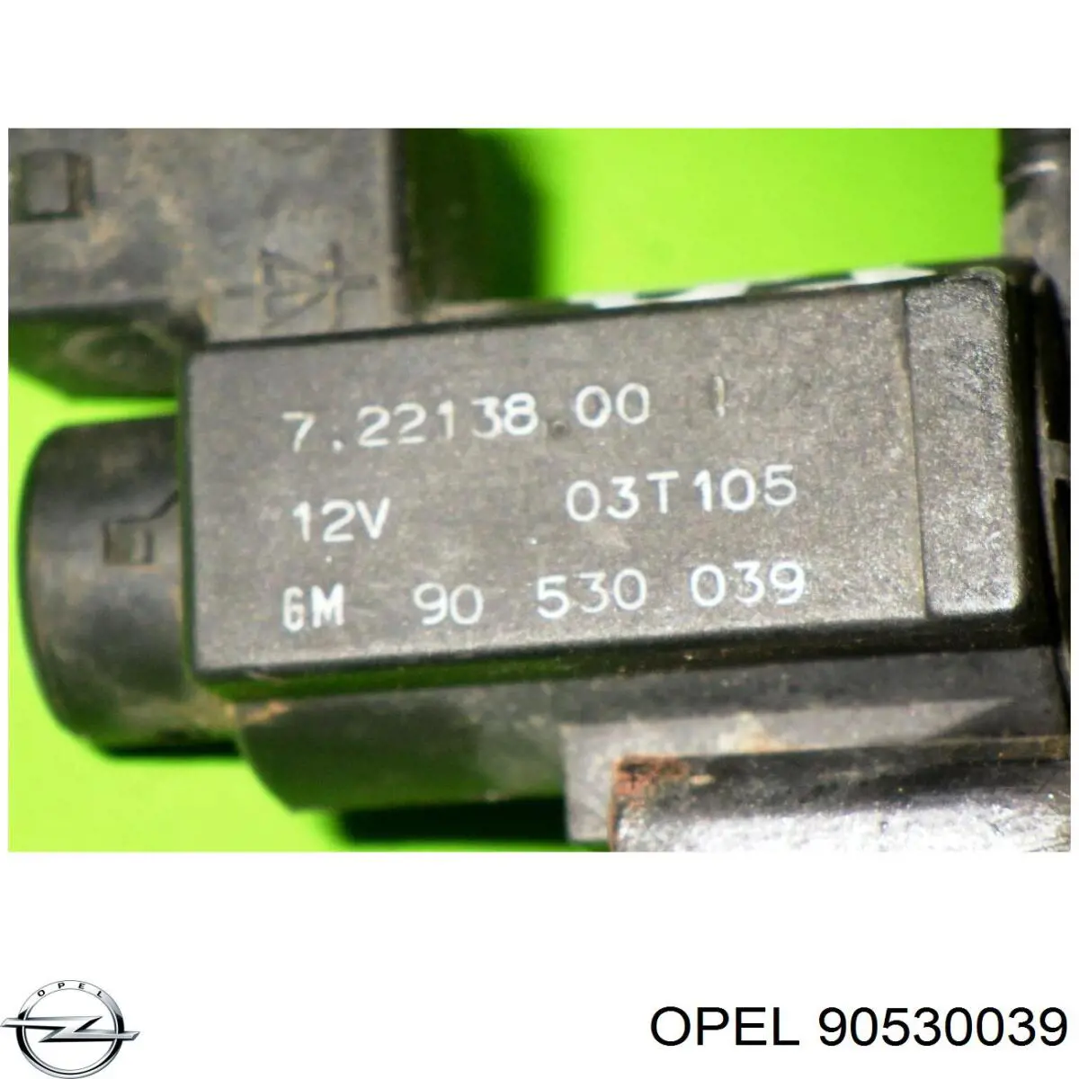 90530039 Opel Клапан соленоїд регулювання заслонки EGR