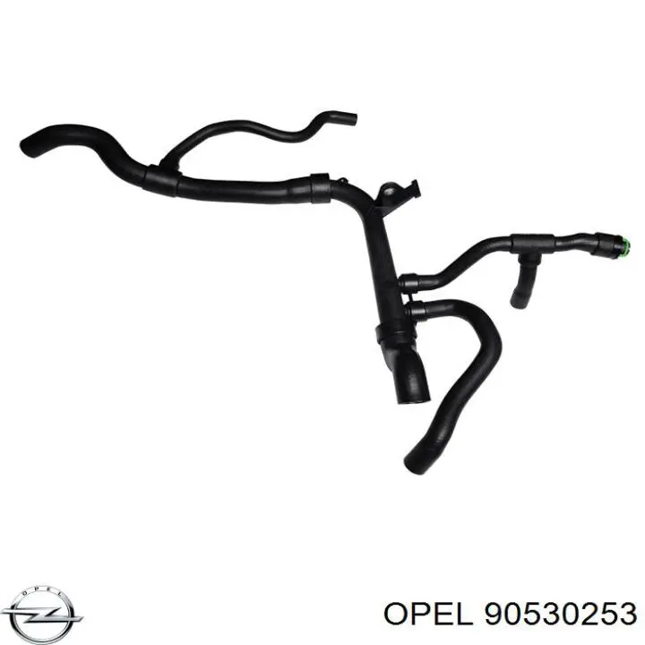 Шланг/патрубок радіатора охолодження, нижній Opel 90530253 ціна, від 68.89 USD