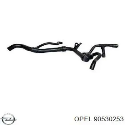 Купити 90530253 Opel Шланг/патрубок радіатора охолодження, нижній