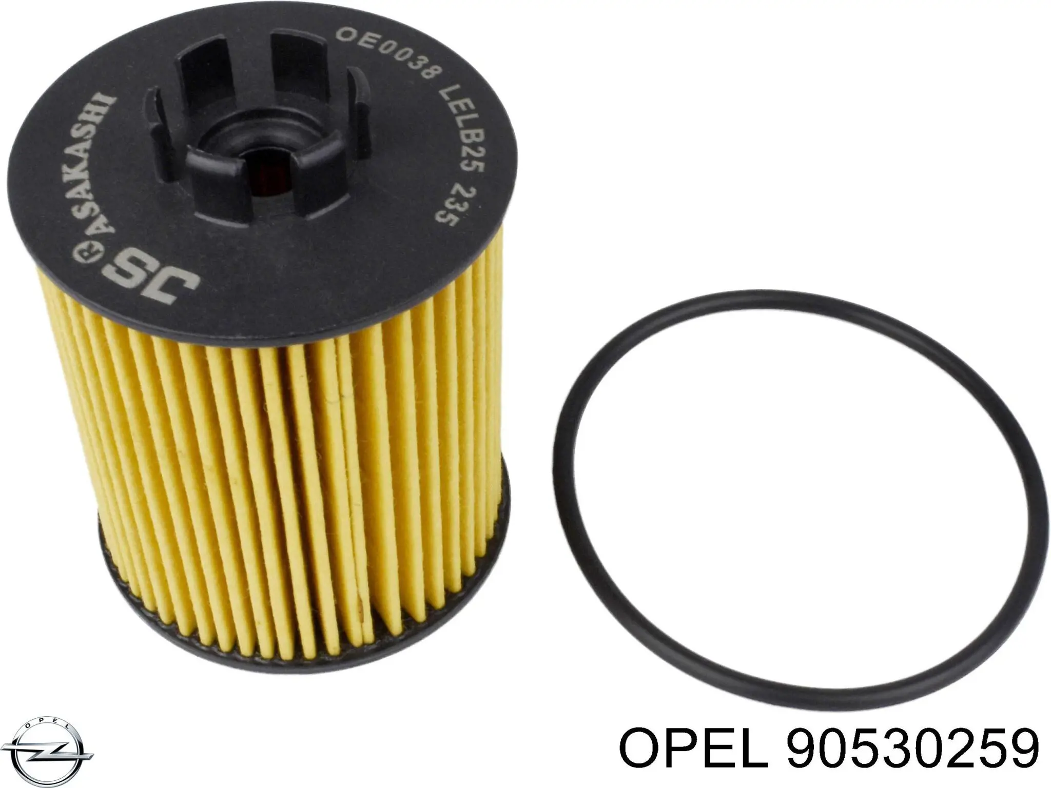 Масляний фільтр двигуна Opel 90530259 ціна, від 3.36 USD