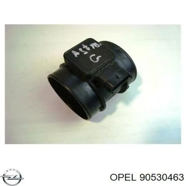90530463 Opel датчик потоку (витрати повітря, витратомір MAF - (Mass Airflow))