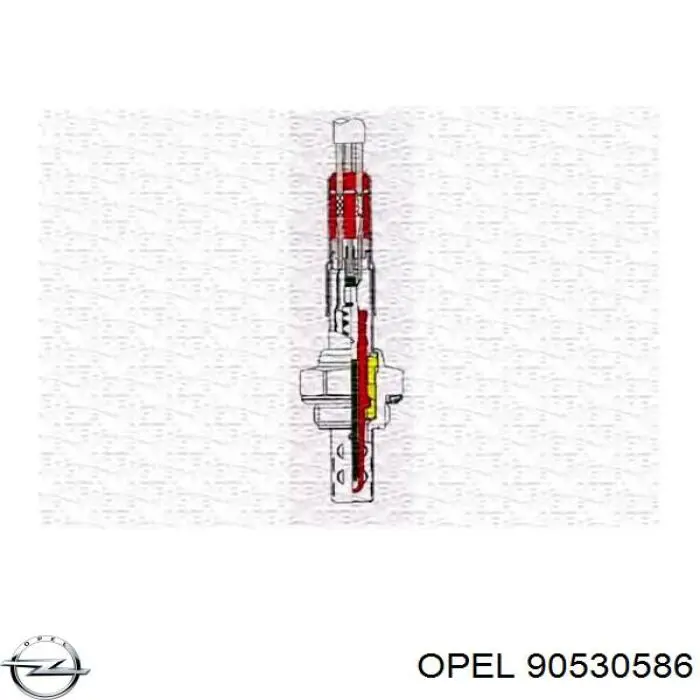 Купити 90530586 Opel Лямбдазонд, датчик кисню до каталізатора