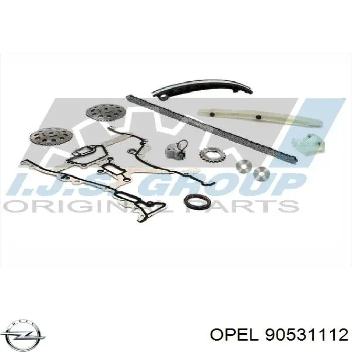 Ланцюг ГРМ, комплект Opel 90531112 ціна, від 99.64 USD