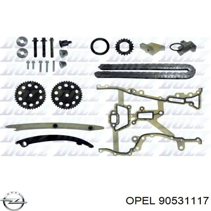 0636642 Opel Болт коленвала