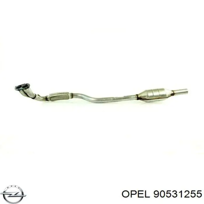 Купити 90531255 Opel Труба приймальна (штани) глушника, передня