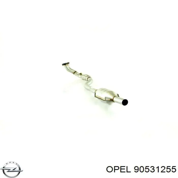 Труба приймальна (штани) глушника, передня Opel 90531255 ціна, від 156.16 USD