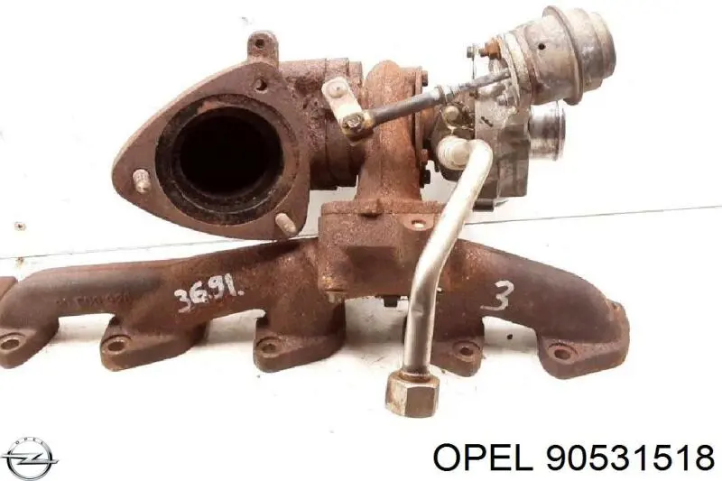 Купити 860045 Opel Турбіна