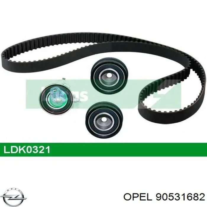 Ремінь ГРМ 90531682 Opel