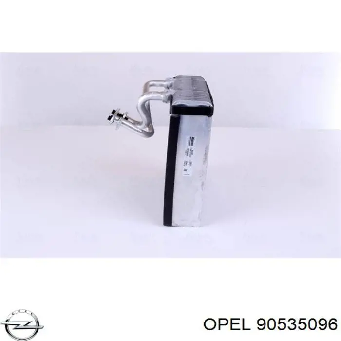 90535096 Opel радіатор кондиціонера салонний, випарник